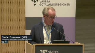 7. Interpellation: Svensson om sjukvården i VGR