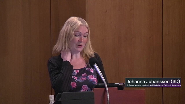 16. Motion om stationär bemanning för skötsel på mindre orter