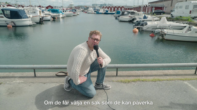 Om du skulle få påverka en sak, vad skulle det vara?
