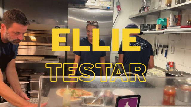 Ellie testar - Pizza