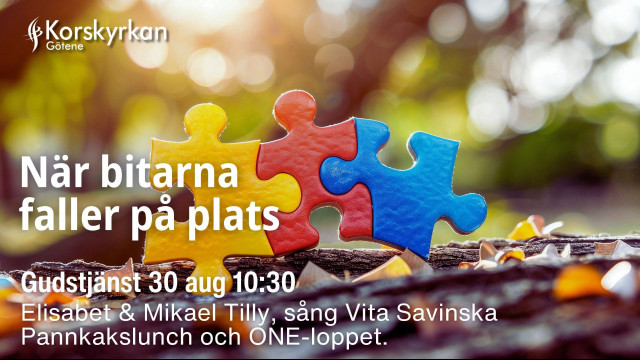 När bitarna faller på plats 20260830