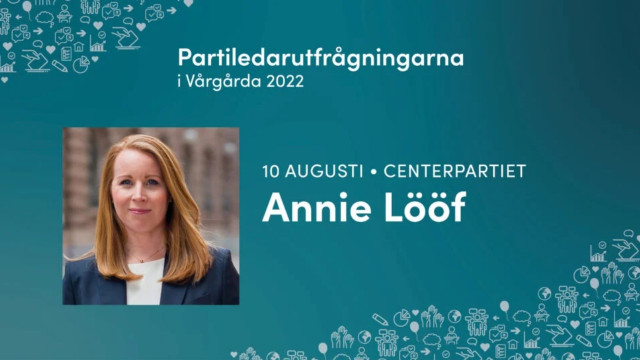 Annie Lööf, Centerpartiet
