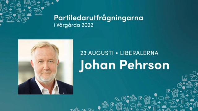 Johan Pehrson, Liberalerna