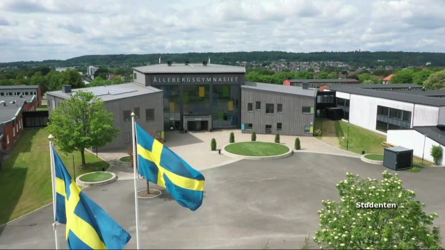 Studentavslutning Ållebergsgymnasiet