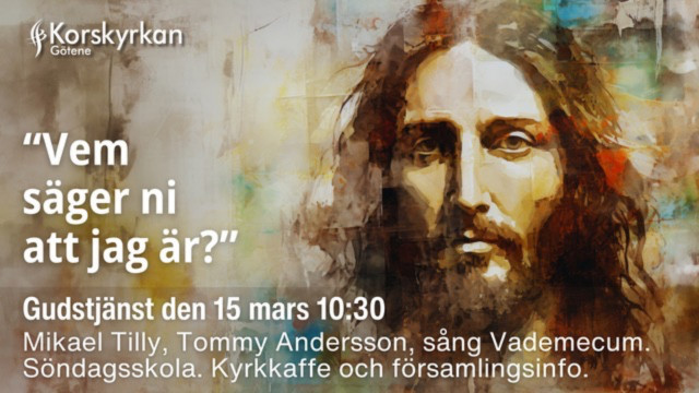 Vem säger ni jag är 20260315