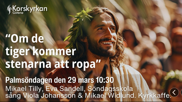 Om de tiger kommer stenarna att ropa